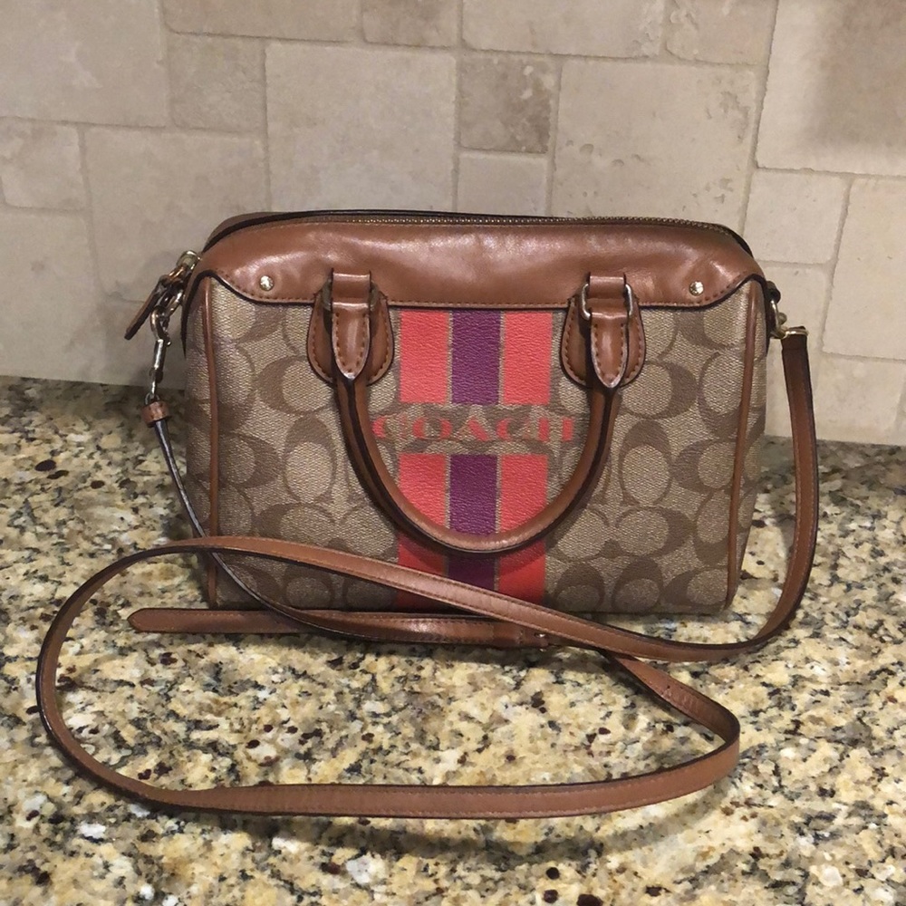 Coach cross body purse “FIRM”